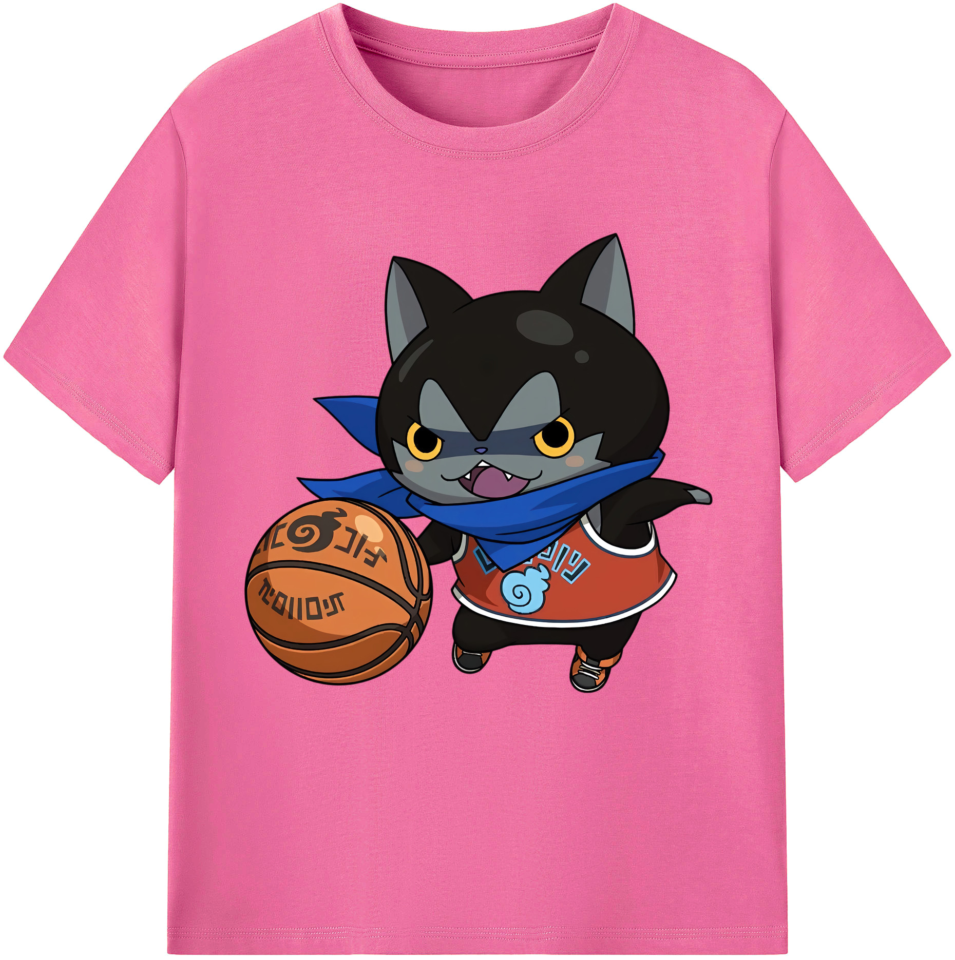 （画像用） 妖怪ウォッチ Yo-kai Watch レディースカジュアルプリントTシャツ（綿100％）
